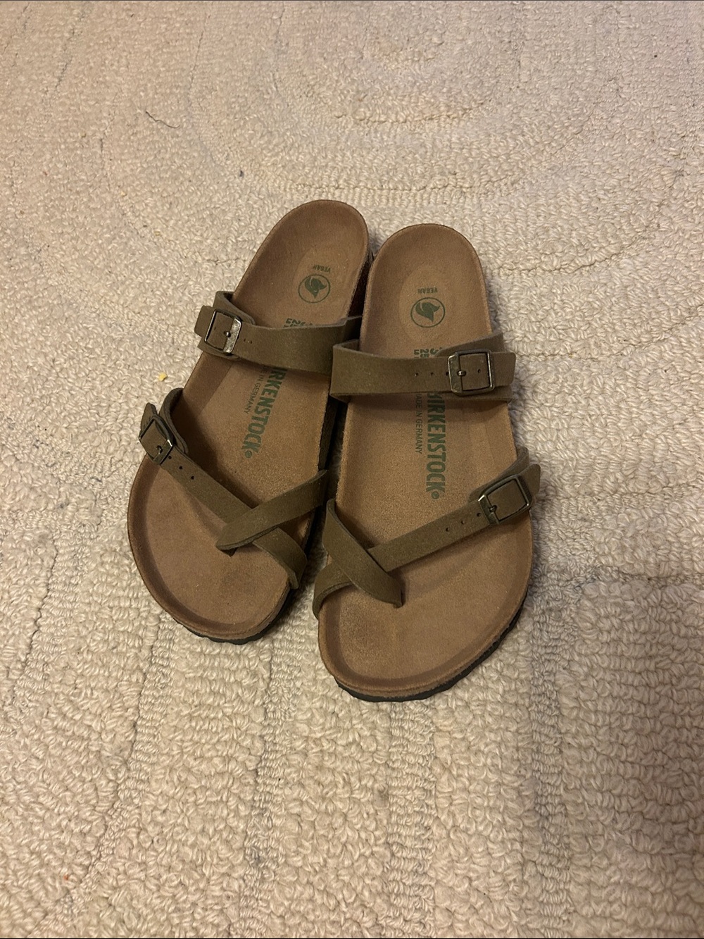 Birkenstock Oliver green sandals